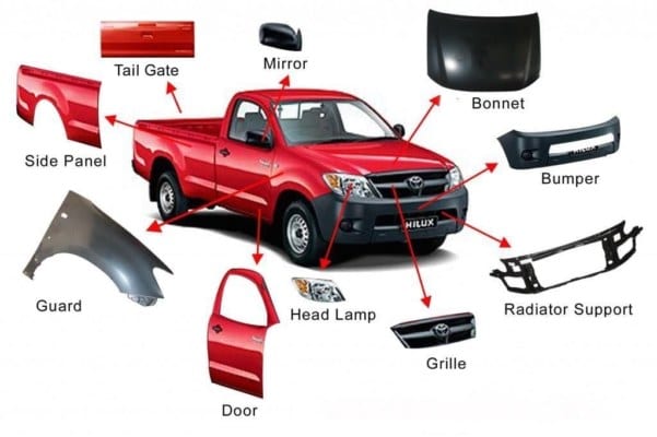 car parts diagrams online